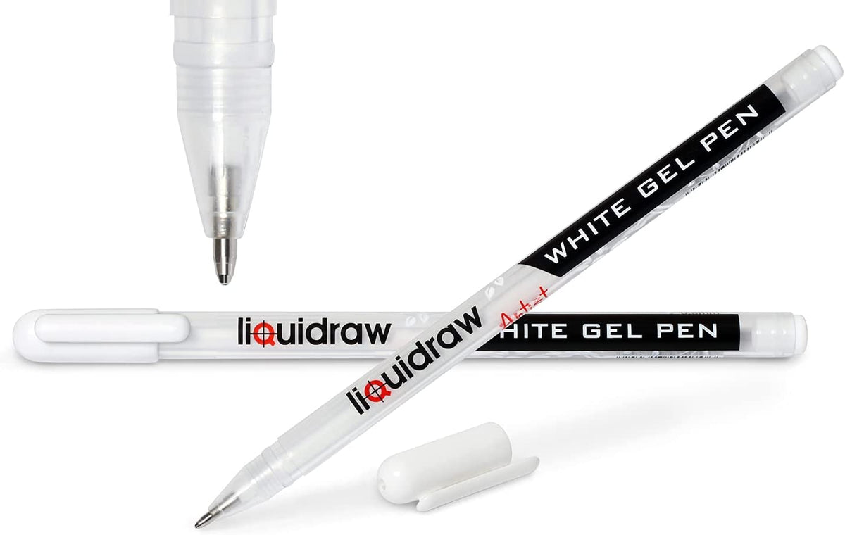 Gelly Roll Best White Pens For Bullet Journaling Liquidraw White