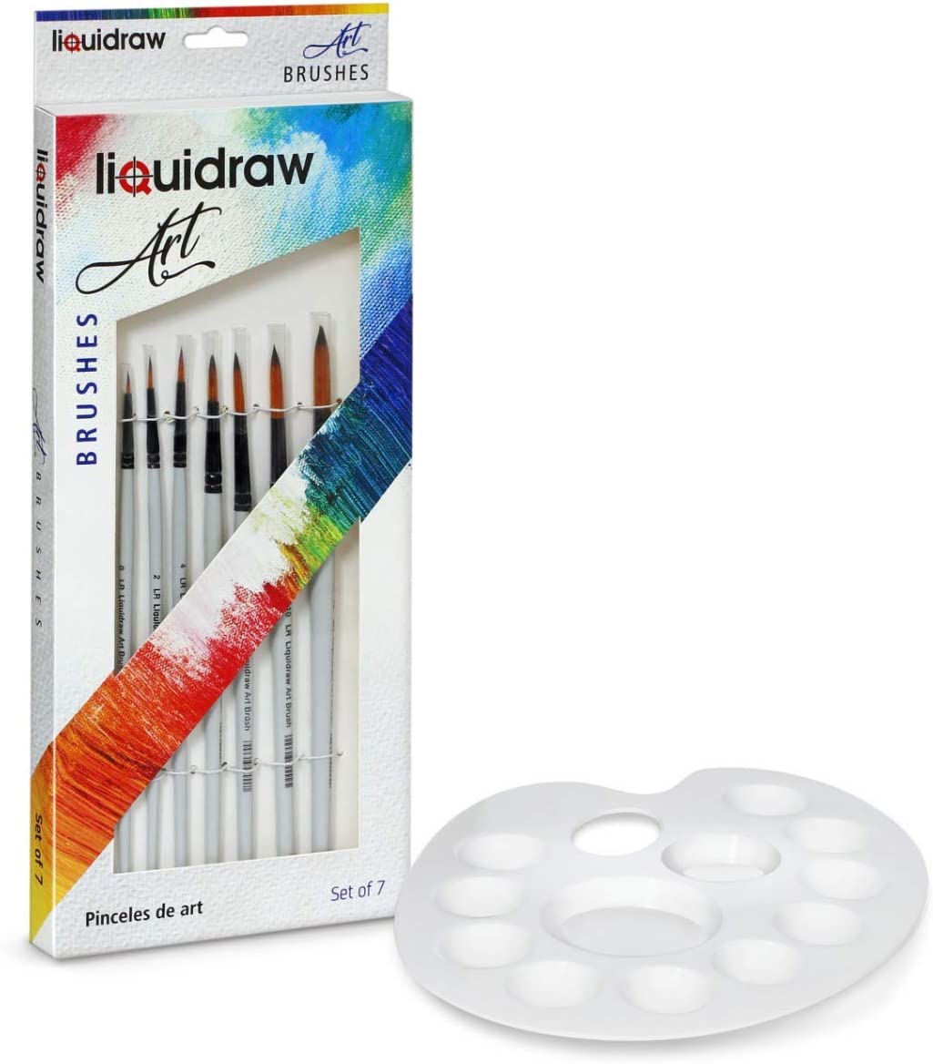 Liquidraw 33 Well Paint Palette for Acrylic Painting Watercolour