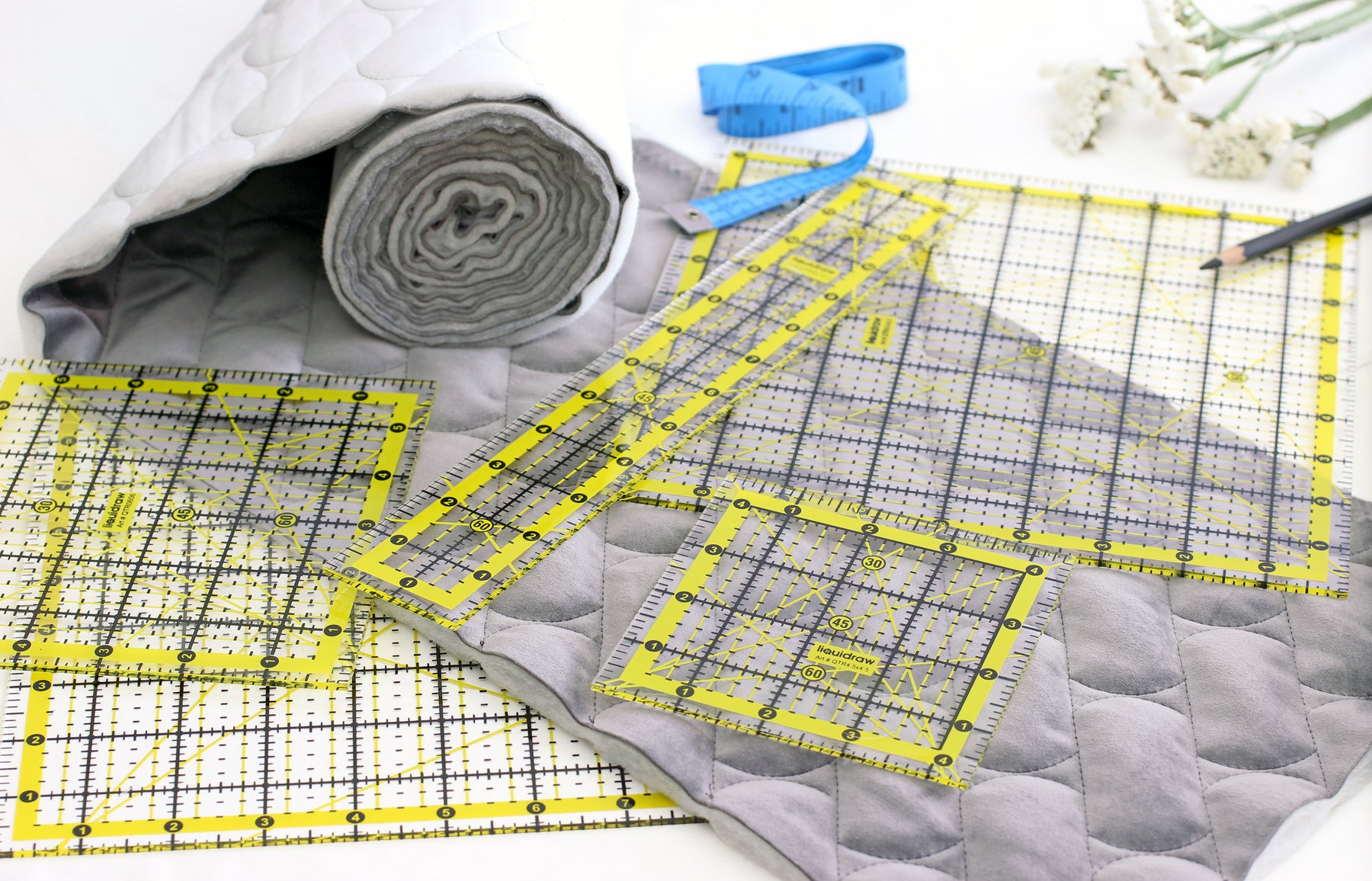Liquid Ruler Wall Liquidraw Quilting Ruler 8.5