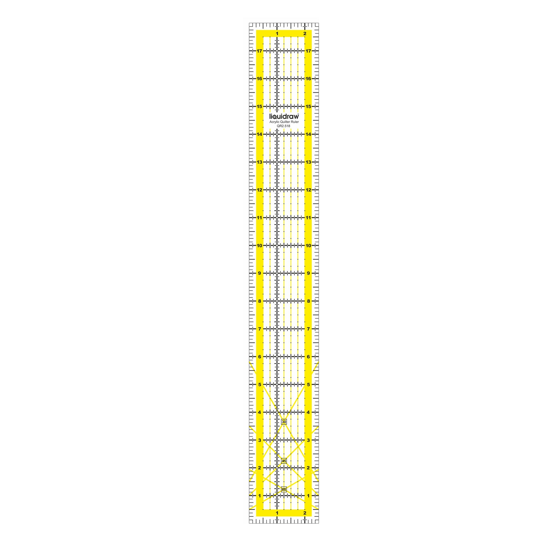 Liquid Ruler Wall Liquidraw Quilting Ruler 2.5