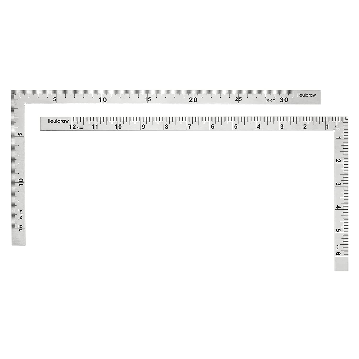 HAND L Square Ruler NO.5808 - Flexible 16cm / 8 Inch Pattern Making Ruler
