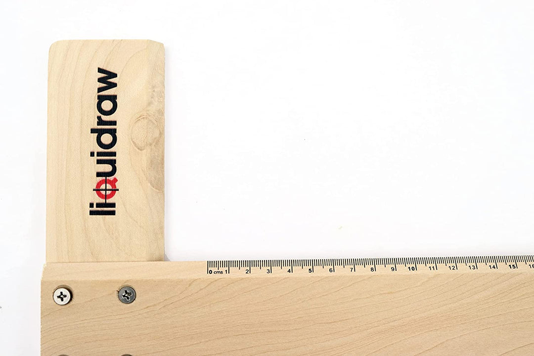 Liquidraw T Square Ruler 60cm 24" Wooden T-Square Shape Drawing - View #3