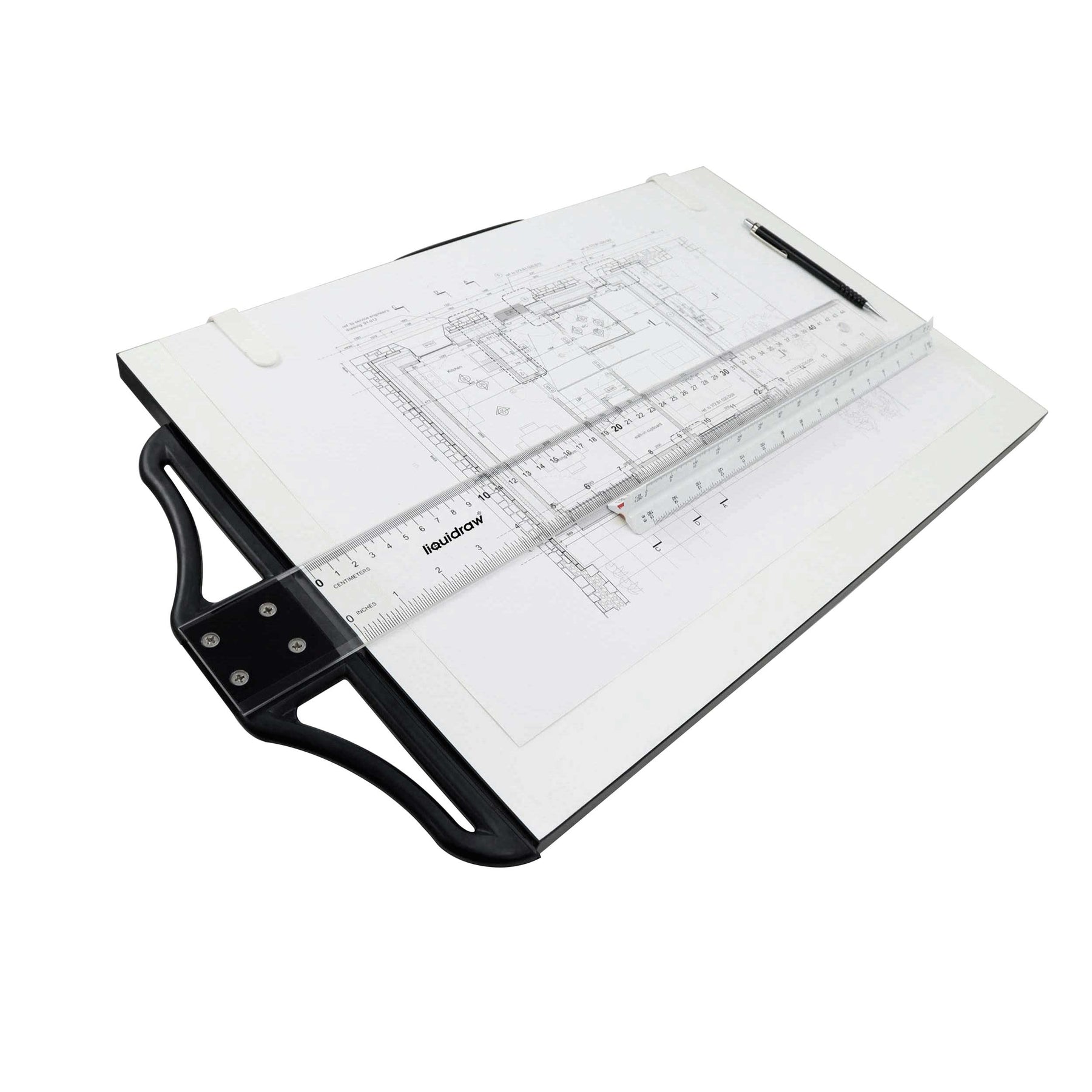 Liquidraw T Square Ruler 60cm 24 Wooden T-Square Shape Ruler For Draw